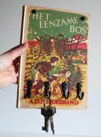 Sleutelrekje - gemaakt van vintage boek "Het eenzame bos", Ophalen of Verzenden, Huis en Inrichting