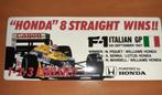 Williams Honda F1 sticker jaren 80 zeldzaam, Verzenden, Zo goed als nieuw, Formule 1