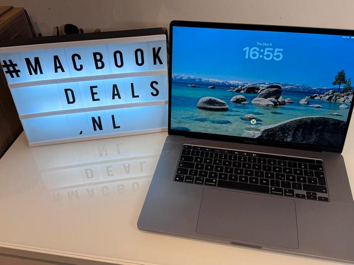 MacBook Pro 16 Inch 2019, Computers en Software, Apple Macbooks, Zo goed als nieuw, MacBook Pro, 16 inch, 2 tot 3 Ghz, 512 GB
