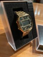 Casio Vintage Collection Horloge Camo Groen Goud, Ophalen, Staal, Polshorloge, Zo goed als nieuw