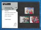 Postzegelmapje 89 - Kinderpostzegels 1991 Buiten Spelen, Verzenden, Na 1940, Postfris
