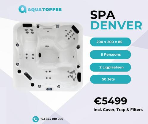 AquaLife Spa (jacuzzi) - Denver 200x200cm 5p (Balboa), Tuin en Terras, Zwembad-toebehoren, Nieuw, Ophalen