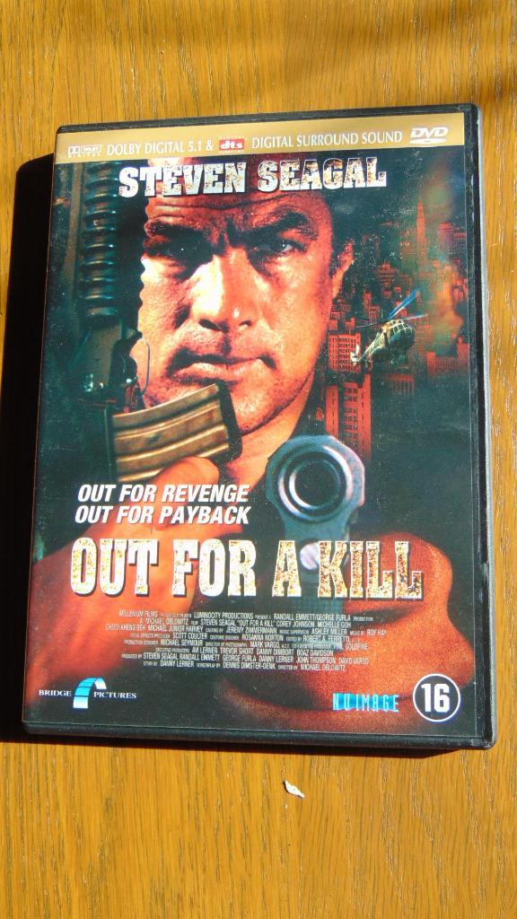 Out for a kill dvd, Cd's en Dvd's, Dvd's | Actie, Gebruikt, Vanaf 16 jaar, Ophalen of Verzenden