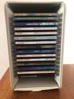 15 CDs diverse in plastic afsluitbare box 4, Kunststof, Gebruikt, Minder dan 25 discs, Ophalen of Verzenden