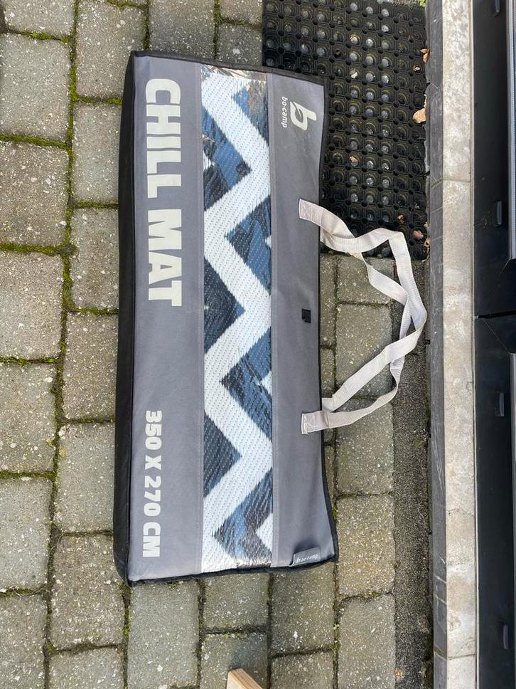Bo-Camp Chill Mat XL - 350x270 cm, Caravans en Kamperen, Kampeeraccessoires, Gebruikt, Ophalen