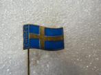 Speldje Vlag Zweden, Gebruikt, Ophalen of Verzenden, Overige onderwerpen