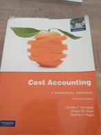 Cost Accounting, Gelezen, Diverse auteurs, Ophalen of Verzenden, Accountancy en Administratie