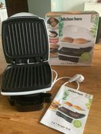 3 in 1 burger grill, Ophalen of Verzenden, Zo goed als nieuw