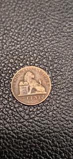 1##    België 2 centiem 1861, Ophalen of Verzenden