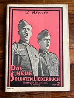 WO2 DUITS Das neue Soldaten Liederbuch nr. 2, jaren 30, Verzenden, Landmacht, Duitsland, Boek of Tijdschrift