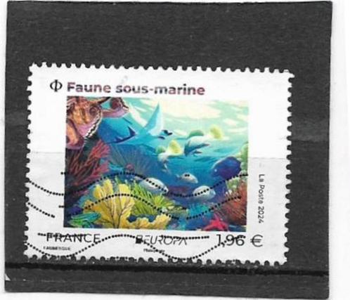 Frankrijk 2024 Faune sous-marine Europa Cept €1,96, Postzegels en Munten, Postzegels | Europa | Frankrijk, Gestempeld, Verzenden
