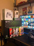 Xbox Series-X 1TB + Games + Headset, Spelcomputers en Games, Ophalen, Zo goed als nieuw, Xbox Series X