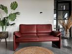 Leolux catalpa 3-zits bank met geleefd leer. Zit geweldig!