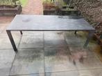 Gratis Tuintafel - 220x75x90cm, Tuin en Terras, Tuintafels, Ophalen, Gebruikt, Rechthoekig, Metaal
