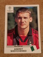 Panini Champions League 99/00 Andriy Shevchenko AC Milan, Ophalen of Verzenden, Zo goed als nieuw, Plaatje