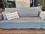 Landelijke 3-zits bank - Stone kleur, Huis en Inrichting, Banken | Bankstellen, Ophalen, Gebruikt, Driepersoons, Landelijk