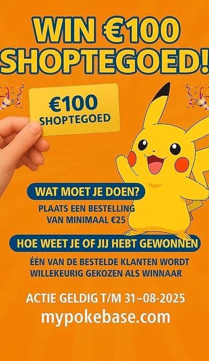 €100 shoptegoed  Winactie, Tickets en Kaartjes, Evenementen en Festivals, Eén persoon, Meerdaags