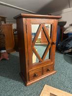 Antiek houten hangkastje, Antiek en Kunst, Antiek | Meubels | Kasten, Ophalen of Verzenden