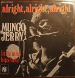 Mungo Jerry - Alright, alright, alright. VG, Cd's en Dvd's, Vinyl Singles, Ophalen of Verzenden, Gebruikt, Pop, Single