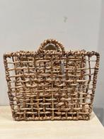 Tijdschriftenrek Bohemian - Nieuw!, Ophalen, Mand, Nieuw, Riet