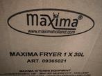 Professionele Maxima Friteuse 1x30L - Nieuw!, Ophalen of Verzenden, Nieuw in verpakking, Fornuis, Frituur en Grillen