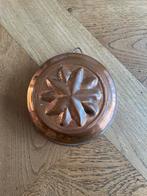 Koperen Taartvorm met Bloemmotief, Antiek en Kunst, Antiek | Koper en Brons, Ophalen of Verzenden, Koper