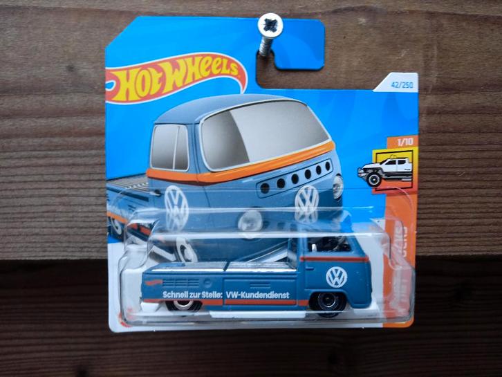 Volkswagen T2 Pick Up Hotwheels, Hobby en Vrije tijd, Modelauto's | Overige schalen, Nieuw, Auto, Ophalen