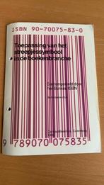 Toepassing streepjessymbool in boekenbranche, Ophalen of Verzenden, Beta, HBO