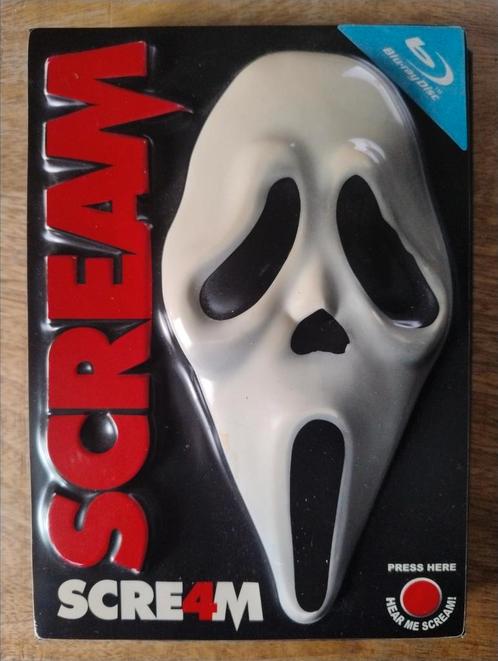 Scream 4 blu-ray gelimiteerde Edition 3D cover, Cd's en Dvd's, Blu-ray, Zo goed als nieuw, Horror, Ophalen of Verzenden