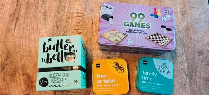Diverse Spelletjes - Butler Bell, 99 Games, HEMA, Hobby en Vrije tijd, Gezelschapsspellen | Bordspellen, Ophalen of Verzenden