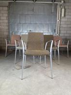 7x Akaba Gorka stoel gestoffeerd, Vijf, Zes of meer stoelen, Gebruikt, Metaal, Modern / /vintage