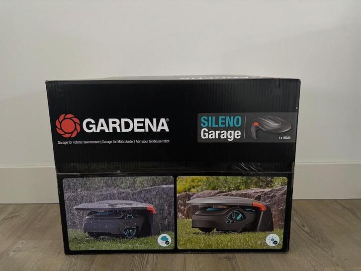 Gardena silento robotmaaier garage nieuw in doos, Tuin en Terras, Robotmaaiers, Nieuw, Minder dan 20 cm, Ophalen