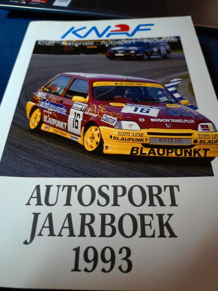 KNAF Autosport Jaarboek 1993, Boeken, Auto's | Boeken, Gelezen, Algemeen, Ophalen of Verzenden