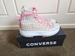 Converse Beige hard roze gympen mt 42,5 Chuck Taylor, Verzenden, Beige, Converse, Sneakers of Gympen