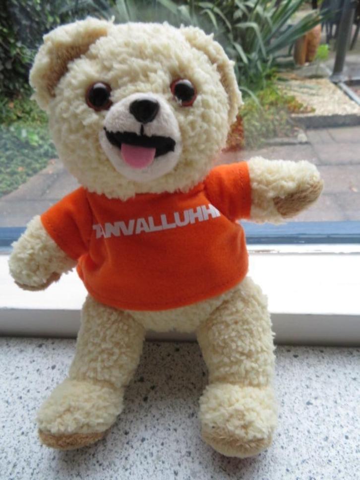 Robijnbeertje Robijn beertje met oranje shirtje Aanvalluhhh, Kinderen en Baby's, Speelgoed | Knuffels en Pluche, Zo goed als nieuw