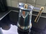 Mooie vintage Italiaanse Moka Pot PERCOLATOR, Ophalen of Verzenden, Zo goed als nieuw