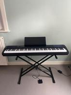Casio digitale piano met standaard (CDP-130 zwart), Ophalen, Casio, Gebruikt, 88 toetsen