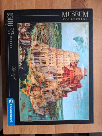 Bruegel Toren van Babel Puzzel 1500 stukjes beschikbaar voor biedingen