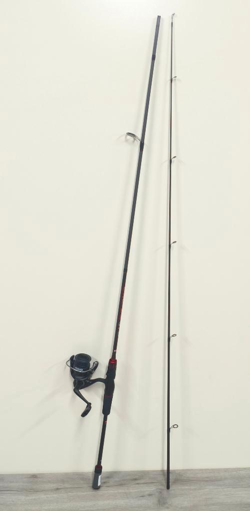 NIEUW Set Arca Bandit Spinhengel 2,70 + Pilot 3000 FD Molen, Watersport en Boten, Hengelsport | Roofvissen, Nieuw, Complete set