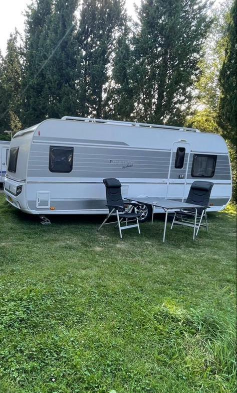 Tabbert Privat Edition 560, Caravans en Kamperen, Caravans, Particulier, tot en met 4, 1250 - 1500 kg, Rondzit, Tabbert, Frans bed