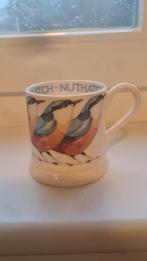 Mok Emma Bridgewater Nuthatch 0.5 1/2 pint nieuw, Huis en Inrichting, Keuken | Servies, Nieuw, Ophalen of Verzenden, Overige stijlen