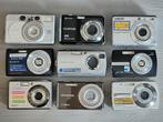 9 camera's en 14 geheugenkaartjes., Audio, Tv en Foto, Fotocamera's Digitaal, Ophalen of Verzenden, Zo goed als nieuw, Overige Merken