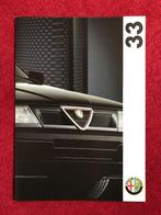 Alfa Romeo 33 dikke folder 1992, Boeken, Auto's | Folders en Tijdschriften, Nieuw, Alfa Romeo, Ophalen of Verzenden, Alfa Romeo