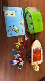 Playmobil 4144 auto met boot, Kinderen en Baby's, Speelgoed | Playmobil, Ophalen of Verzenden, Gebruikt, Complete set