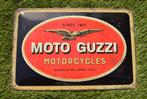 Moto Guzzi since 1921 bord V85 Griso V7 Stelvio V100 V9, Nieuw, Reclamebord, Ophalen of Verzenden