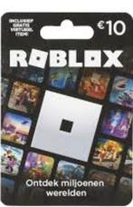 Roblox bon 10€  nieuw  3 stuks, Tickets en Kaartjes, Kortingen en Cadeaubonnen, Eén persoon, Cadeaubon
