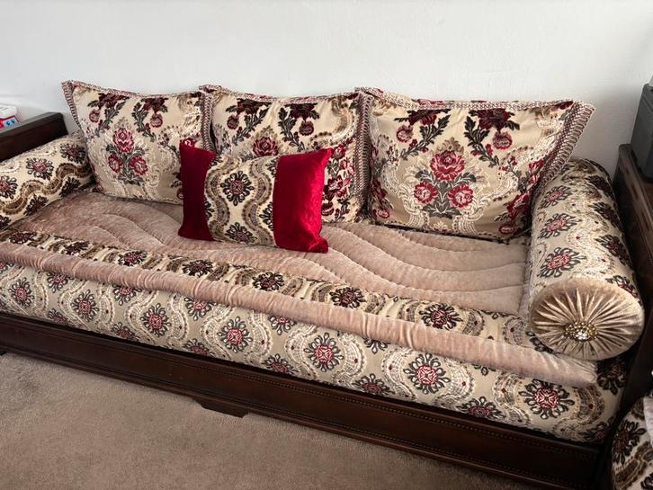 Sedari Stof, Huis en Inrichting, Banken | Sofa's en Chaises Longues, Zo goed als nieuw, Vierpersoons of meer, Stof, Ophalen