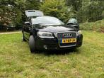 Audi A3 1.6 Sportback 75KW 2005 Zwart, Auto's, Audi, Voorwielaandrijving, 65 €/maand, 4 cilinders, Zwart