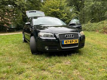 Audi A3 1.6 Sportback 75KW 2005 Zwart beschikbaar voor biedingen