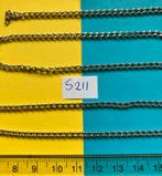 S-211 Metaalkleurig schakel 3x2mm lengte 80 cm, Verzenden, Nieuw, Overige typen